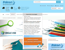 Tablet Screenshot of falconmedical.it